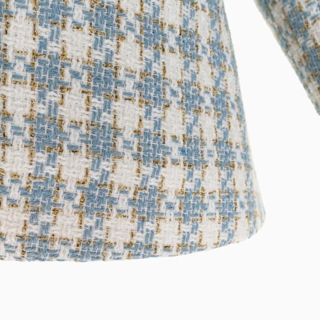 Jacket tweed double -breasted mist p. 44, blue-11