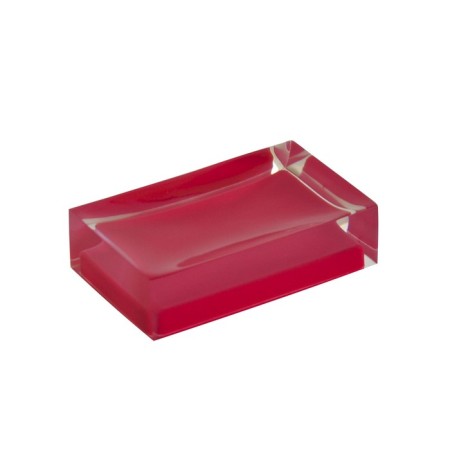 Soap dish Colwurs, red color