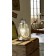 Bradford 1x60W table lamp E27, silver 14x14x33 cm