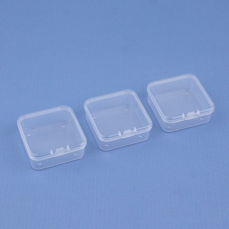 Air man, 4.5 × 4.5 × 2 cm, 1 section, packing - 3 pcs, color transparent-3