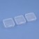 Air man, 4.5 × 4.5 × 2 cm, 1 section, packing - 3 pcs, color transparent