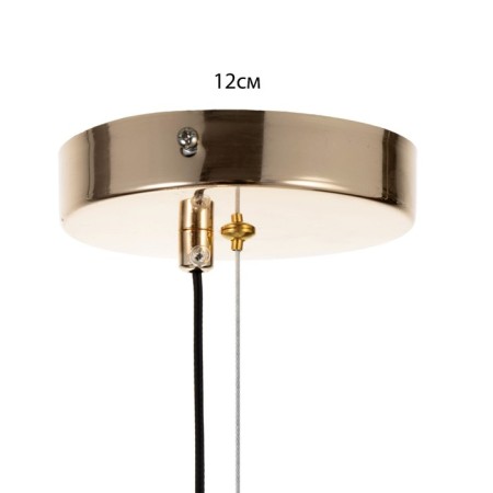 Bayerlux “Kagneli” LED 36W black and gold 47x47x24-110 cm-7