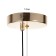 Bayerlux “Kagneli” LED 36W black and gold 47x47x24-110 cm