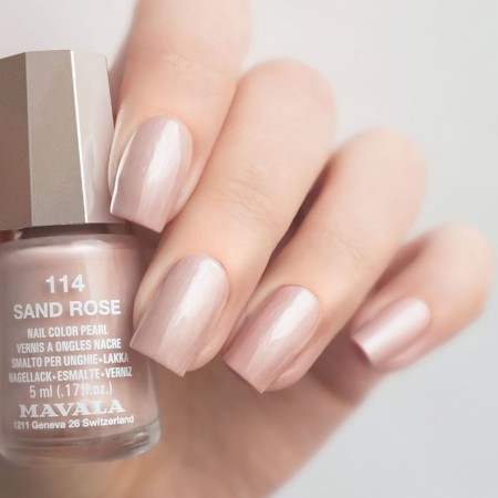 Nail polish Mavala, tone 114 Sand Rose-1