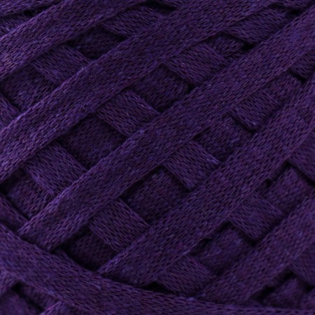 Ribbone yarn "Ribbon" 85m/170 ± 5 g (eggplant)-2