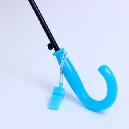 Children's umbrella P/Aut with a whistle "Dracos in space" d = 84cm, 8 spokes, 65 × 7 × 6 cm-4