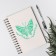 Stencil plastic "butterflies" set 6 pcs 13x13 cm
