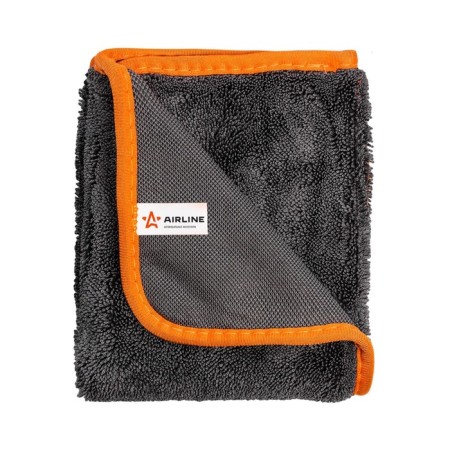 AIRLINE microfiber, for washing and removal of moisture, gray, 40x60 cm-1