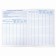 Fire extinguisher accounting magazine, 48 sheets, A4 200 x 290 mm, cardboard, offset, staff