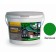 Paint for roofs and basements, 3 kg, green color