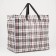Lightning bag on a zipper, 74 liters, white/black color