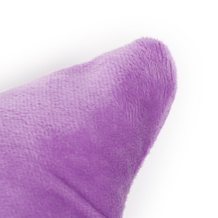 Pillow Ethel "Owl" purple 48x38cm, velor, 100% of the p/e-1