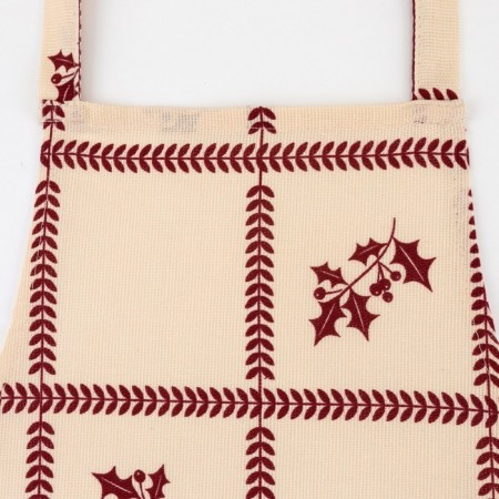Apron "Dolyana" Merry Christmas 60x65cm, 100%HL, Rogozhka 164 g/m2-1