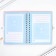 Questionnaire on a lock, in a solid cover A6, 40 sheets "Kotik"