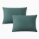 A set of pillowcases "Ethel" 50x70 cm - 2 pcs, col. Green, 100% cotton, Poplin