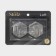 Self -adhesive hooks Stölz “Classic”, 2 pcs, hexagon, 4.5 × 4.5 × 3 cm, chrome