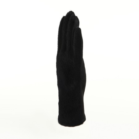 Gloves are female, dimensionless, without insulation, black color-1