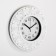 Wall clock "Prague", D-26 cm, dial 14.5 cm, discrete move