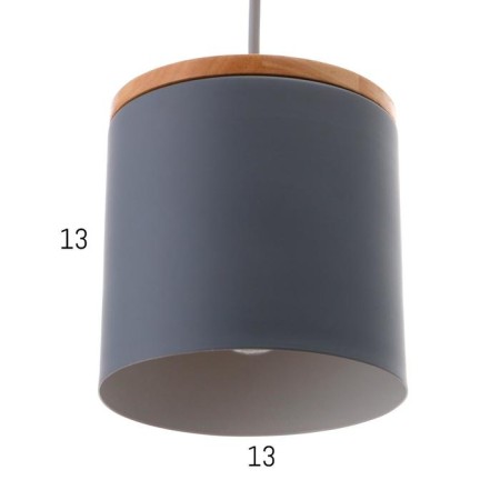 Lamp Bayerlux 40388/1 E27 40W gray 13x13x15-115 cm-2