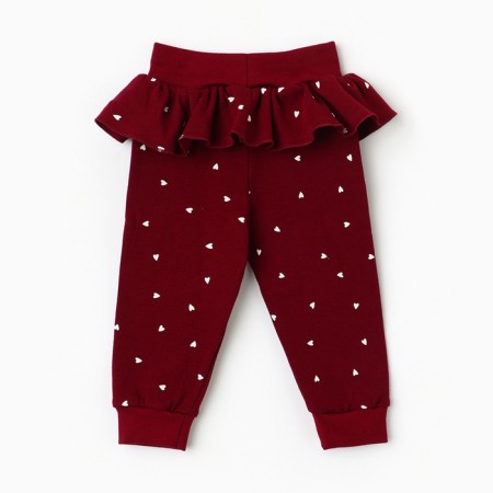 Slap "Bear", burgundy color, height 80-3
