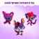 A toy-scurry "New Year" Crazy Pets, with stickers, mix