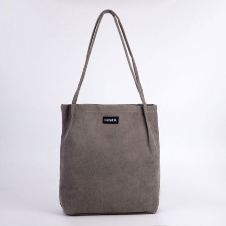 Shoper nazamok, gray color, 40 x 35 cm-2