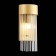 Sconces st. SL1225.201.01. Contatto. 1x60 watts, E27, 15.5x30 cm, golden color
