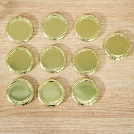 Conservation cover "Elabuga", TO-82 mm, screw, lithography, packaging 20 pcs, color of gold-4