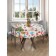 The tablecloth "New Year's snowmen", round, Saten, d = 150 cm