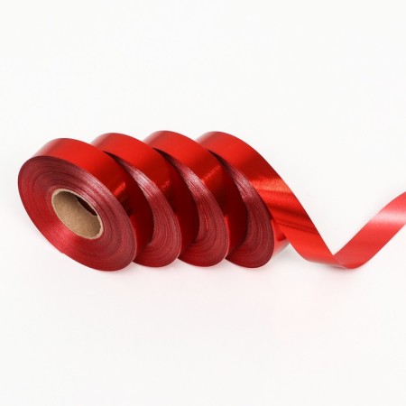 Metallized tape, red, 2 x 45 m-2