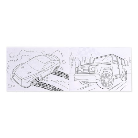 Coloring for boys "Cool races", 16 p., A4 format-2