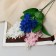 Artificial "leaves" 34 cm, mix