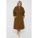 Female coat, size 62, mustard color