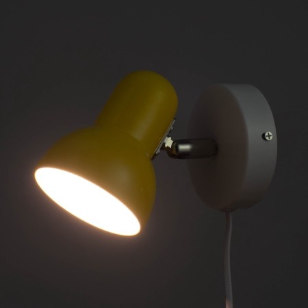 Sconces with the Sevantos wire E27 40W yellow 9x9x14 cm-6