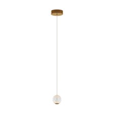 Светильник подвесной Maytoni MOD293PL-L6BS3K, LED, 6 Вт, 140х140х3160 мм, 1180 Лм, 3000К, латунь