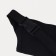 Lightning waist bag, external pocket, black color