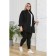 Female shirt, size 54, black color