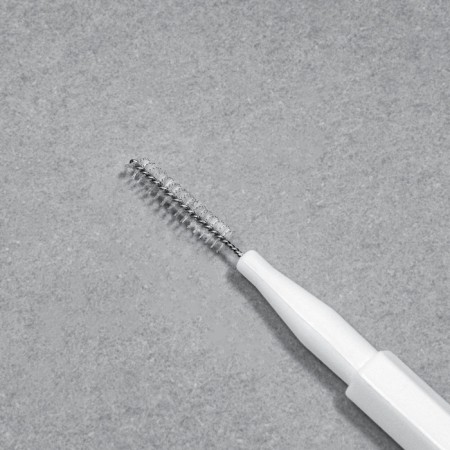 Brushes - mini for eyebrows and eyelashes, 7 × 0.5 cm, white color-2