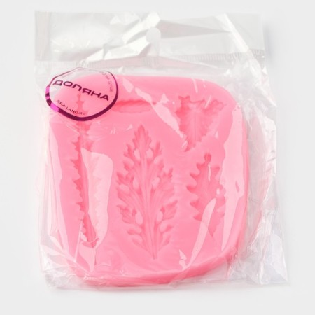 Mold Dolyana "Herbarium", silicone, 9.5 × 8 × 0.8 cm, color mix-4