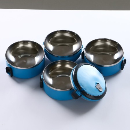 Lunch-Box "Dolyana", 2 l, retains heat 3 hours, 14 x 26 cm, mix-3