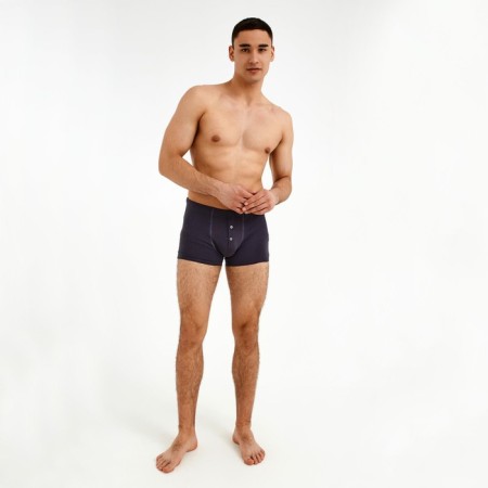 Panties men's boxers with gulfik minku color gray, river 46-3