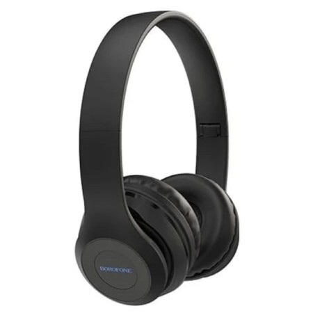 Headphones Borofone BO4 Charming Rhyme, wireless, invoices, BT5.0, AUX, 200 mAh, black-1