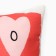 Ethel pillow "Love", 40*40 cm, 100% p/e, velor