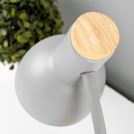 ECO table lamp 1xe27 40W gray 15x15x42.5 cm Risalux-5