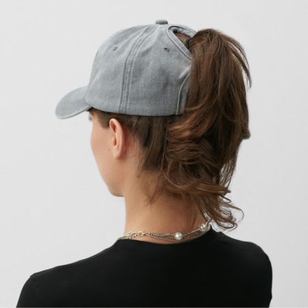 Women's cap minku, gray color, rr 58-2