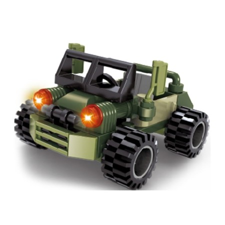 Designer Army "Assault jeep", 36 parts, in a package