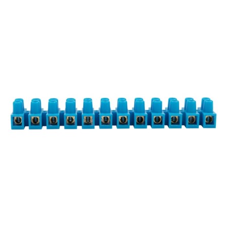 Klement screw block KV-12 4-12, current 16 A, polypropylene blue rexant (10 pcs.-1