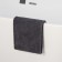 Raccoon rag, 220 g/m², 60 × 80 cm, microfiber, ultrasound, 2 pcs, color gray
