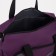 Sports bag with lightning, shoe department, external pocket, purple color