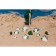 Pileplane “Papornipot sheet”, D = 15 cm, glass -ceramic, white color